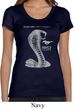 Ladies Ford Shirt 50 Years Cobra Scoop Neck Tee T-Shirt