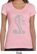 Ladies Ford Shirt 50 Years Cobra Scoop Neck Tee T-Shirt