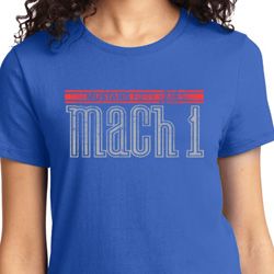 Ladies Ford Shirt 50 Years Mach 1 Tee T-Shirt