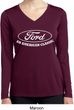 Ladies Ford Shirt An American Classic Dry Wicking Long Sleeve Shirt