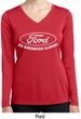 Ladies Ford Shirt An American Classic Dry Wicking Long Sleeve Shirt