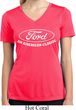 Ladies Ford Shirt An American Classic Moisture Wicking V-neck Shirt