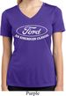 Ladies Ford Shirt An American Classic Moisture Wicking V-neck Shirt