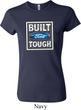 Ladies Ford Shirt Built Ford Tough Crewneck Tee T-Shirt