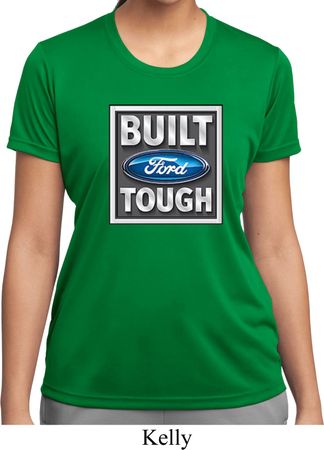 Ladies Ford Shirt Built Ford Tough Moisture Wicking Tee T-Shirt