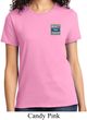 Ladies Ford Shirt Built Ford Tough Pocket Print Tee T-Shirt