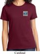 Ladies Ford Shirt Built Ford Tough Pocket Print Tee T-Shirt