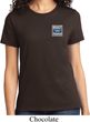 Ladies Ford Shirt Built Ford Tough Pocket Print Tee T-Shirt