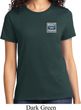 Ladies Ford Shirt Built Ford Tough Pocket Print Tee T-Shirt
