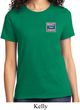 Ladies Ford Shirt Built Ford Tough Pocket Print Tee T-Shirt