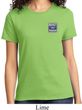 Ladies Ford Shirt Built Ford Tough Pocket Print Tee T-Shirt