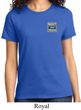 Ladies Ford Shirt Built Ford Tough Pocket Print Tee T-Shirt