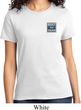 Ladies Ford Shirt Built Ford Tough Pocket Print Tee T-Shirt