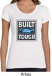 Ladies Ford Shirt Built Ford Tough Scoop Neck Tee T-Shirt
