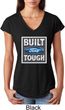 Ladies Ford Shirt Built Ford Tough Tri Blend V-Neck Shirt