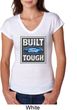 Ladies Ford Shirt Built Ford Tough Tri Blend V-Neck Shirt