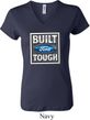 Ladies Ford Shirt Built Ford Tough V-neck Tee T-Shirt