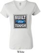 Ladies Ford Shirt Built Ford Tough V-neck Tee T-Shirt