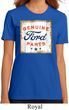 Ladies Ford Shirt Distressed Genuine Ford Parts Organic Tee T-Shirt
