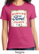 Ladies Ford Shirt Distressed Genuine Ford Parts Tee T-Shirt
