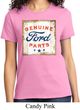 Ladies Ford Shirt Distressed Genuine Ford Parts Tee T-Shirt