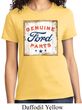 Ladies Ford Shirt Distressed Genuine Ford Parts Tee T-Shirt