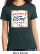 Ladies Ford Shirt Distressed Genuine Ford Parts Tee T-Shirt
