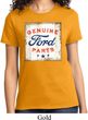 Ladies Ford Shirt Distressed Genuine Ford Parts Tee T-Shirt