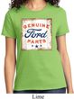 Ladies Ford Shirt Distressed Genuine Ford Parts Tee T-Shirt