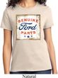 Ladies Ford Shirt Distressed Genuine Ford Parts Tee T-Shirt