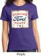 Ladies Ford Shirt Distressed Genuine Ford Parts Tee T-Shirt
