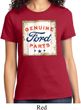 Ladies Ford Shirt Distressed Genuine Ford Parts Tee T-Shirt