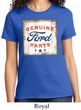 Ladies Ford Shirt Distressed Genuine Ford Parts Tee T-Shirt