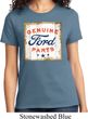 Ladies Ford Shirt Distressed Genuine Ford Parts Tee T-Shirt
