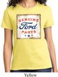 Ladies Ford Shirt Distressed Genuine Ford Parts Tee T-Shirt