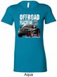 Ladies Ford Shirt F-150 4X4 Off Road Machine Longer Length Shirt