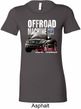 Ladies Ford Shirt F-150 4X4 Off Road Machine Longer Length Shirt