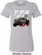 Ladies Ford Shirt F-150 4X4 Off Road Machine Longer Length Shirt