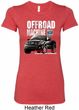 Ladies Ford Shirt F-150 4X4 Off Road Machine Longer Length Shirt