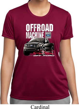 Ladies Ford Shirt F-150 4X4 Off Road Machine Moisture Wicking Shirt