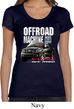Ladies Ford Shirt F-150 4X4 Off Road Machine Scoop Neck Shirt