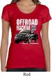 Ladies Ford Shirt F-150 4X4 Off Road Machine Scoop Neck Shirt