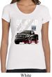 Ladies Ford Shirt F-150 4X4 Off Road Machine Scoop Neck Shirt