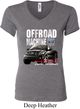 Ladies Ford Shirt F-150 4X4 Off Road Machine V-neck Shirt