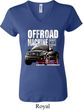 Ladies Ford Shirt F-150 4X4 Off Road Machine V-neck Shirt