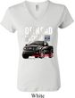 Ladies Ford Shirt F-150 4X4 Off Road Machine V-neck Shirt
