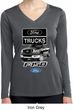 Ladies Ford Shirt F-150 Truck Dry Wicking Long Sleeve Shirt
