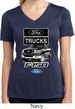 Ladies Ford Shirt F-150 Truck Moisture Wicking V-neck Shirt