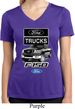 Ladies Ford Shirt F-150 Truck Moisture Wicking V-neck Shirt