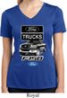Ladies Ford Shirt F-150 Truck Moisture Wicking V-neck Shirt
